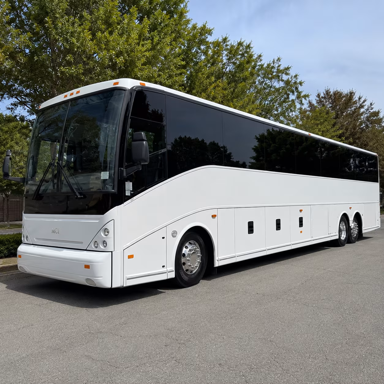 bus rental options for orange trips