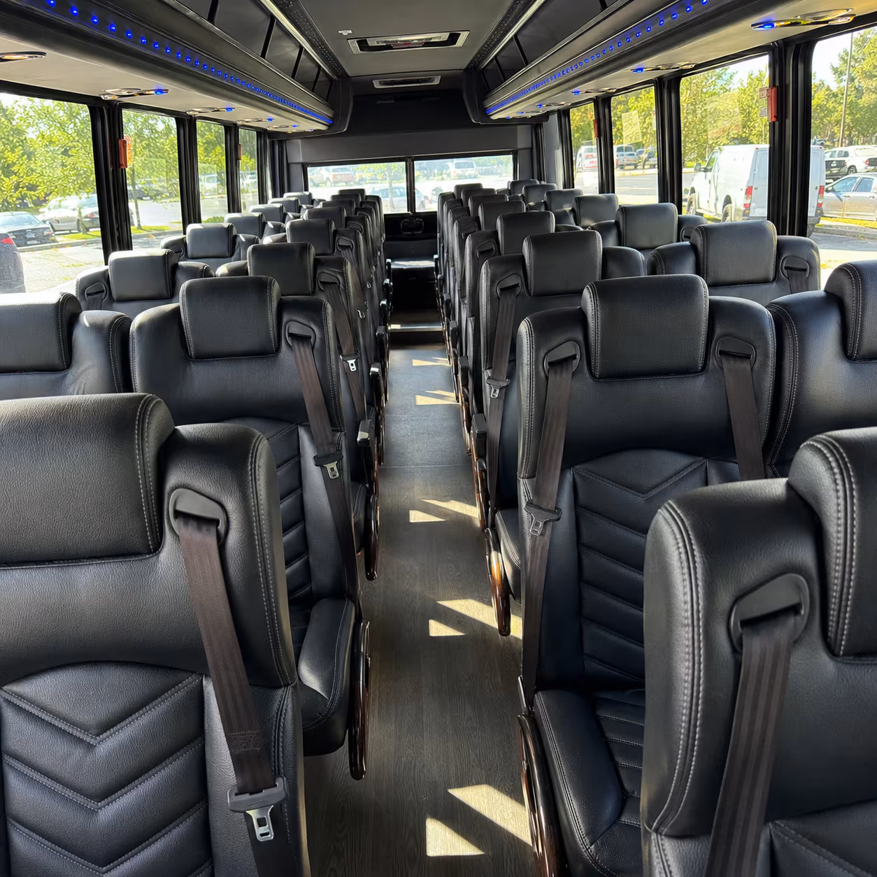 can i book a one way a round trip or a multi day package for a bus rental in orange