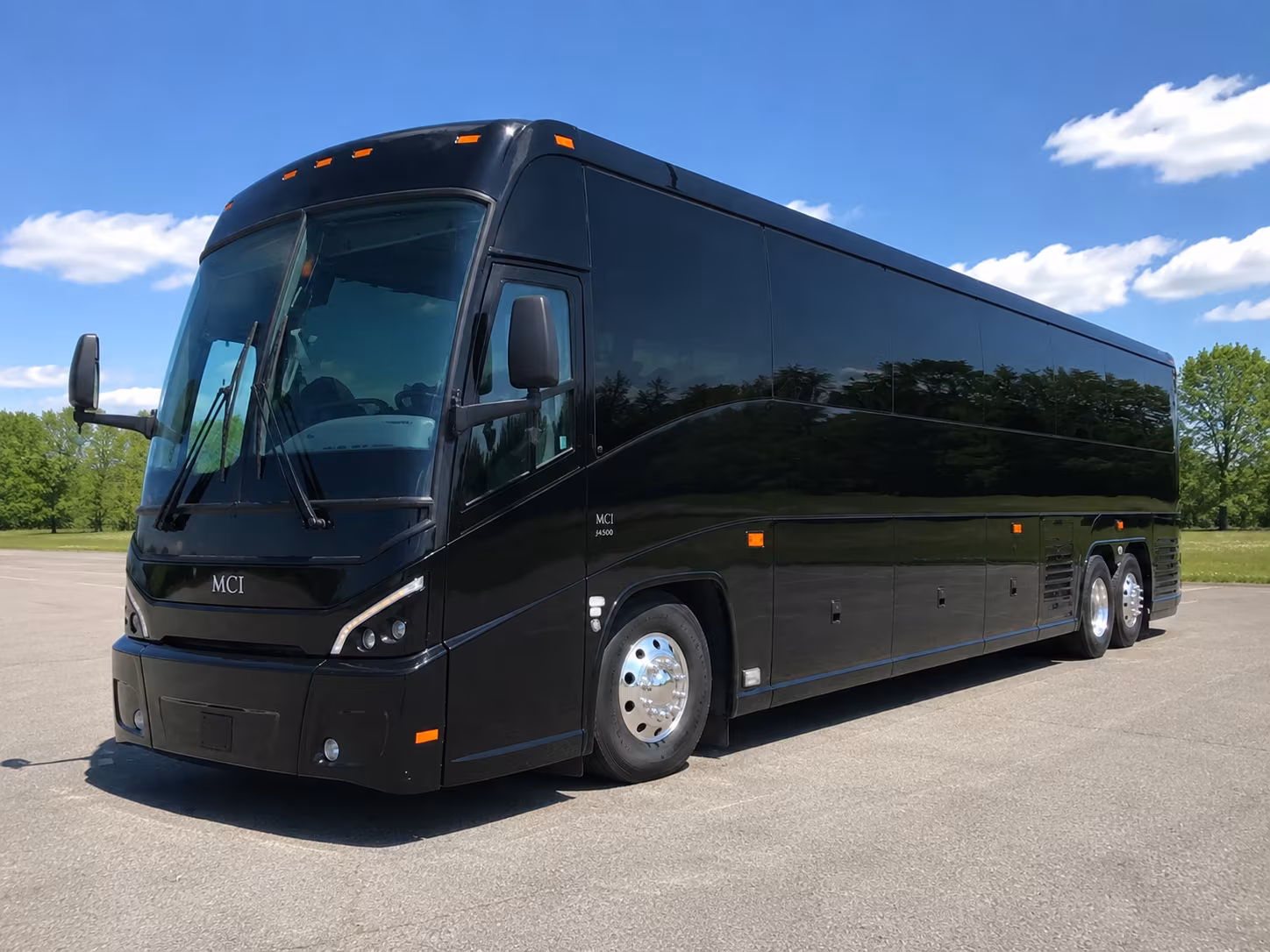 charter bus rentals to john wayne airport sna from orange
