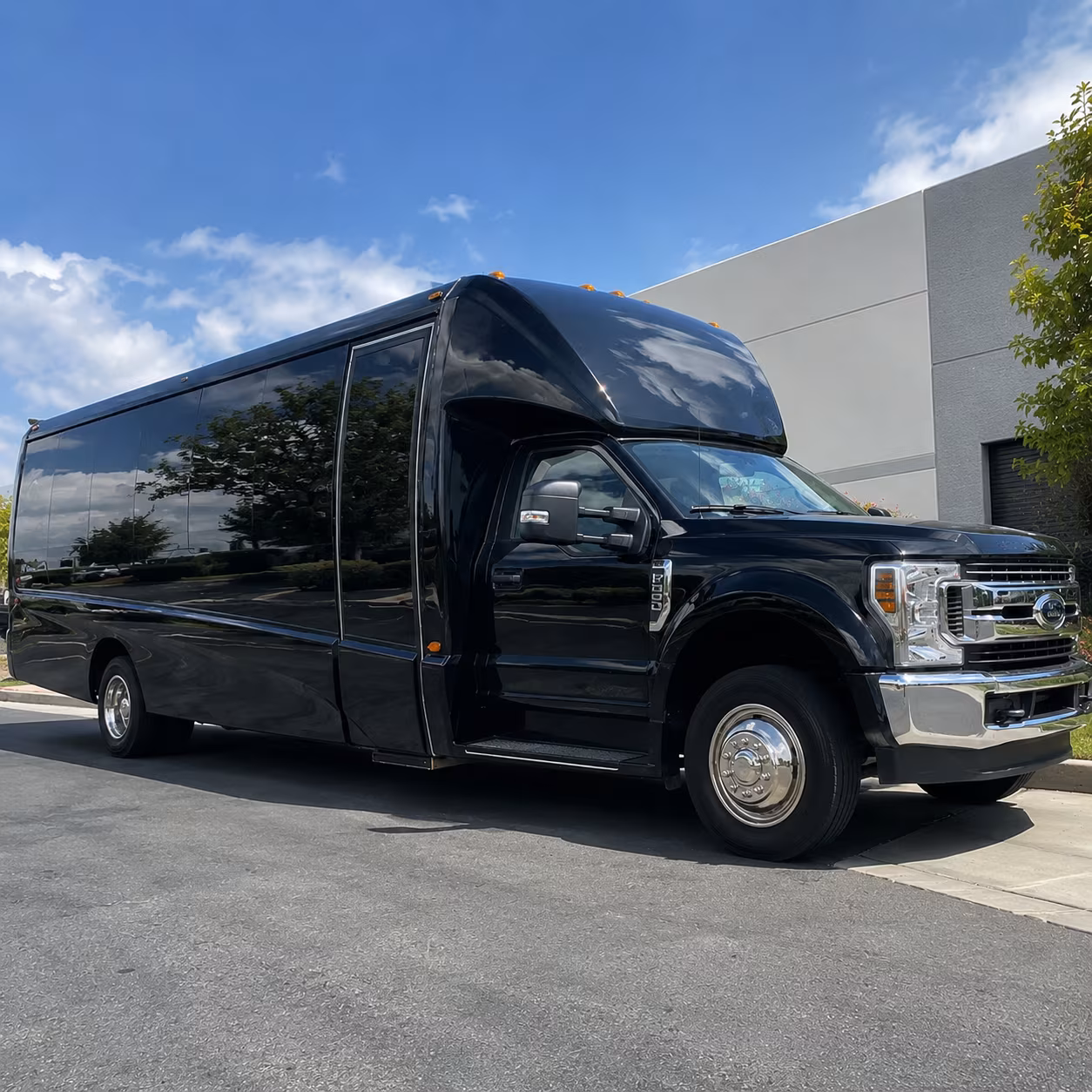 charter buses for large orange ca prom groups