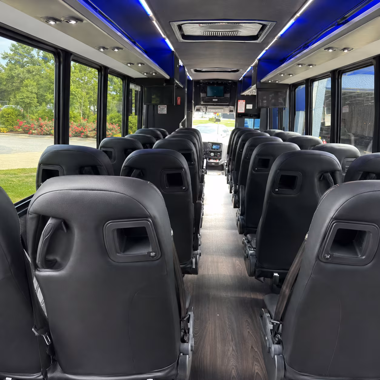 corporate wine tour and group outing bus rentals in orange