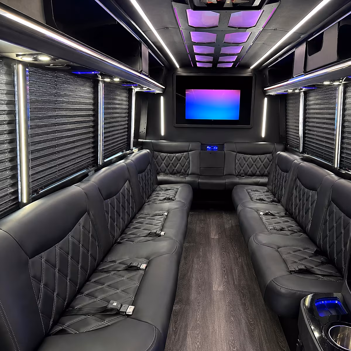 disneyland resort anaheim entertainment corridor party bus rental