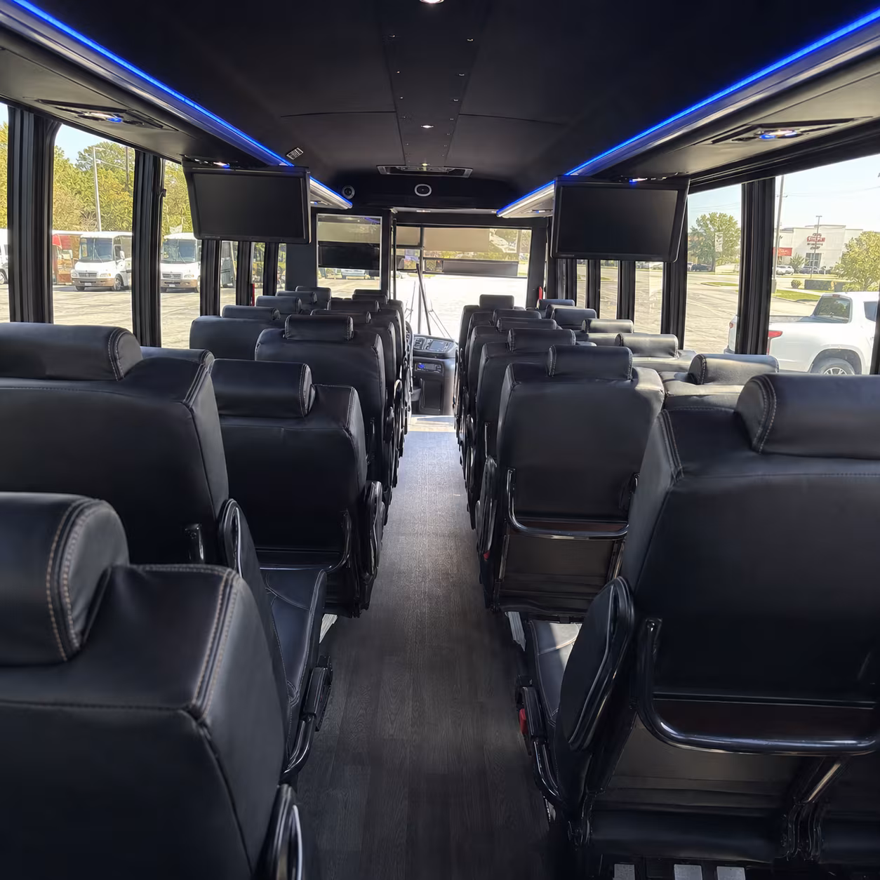does the day of the week or the date change what a bus rental costs in orange