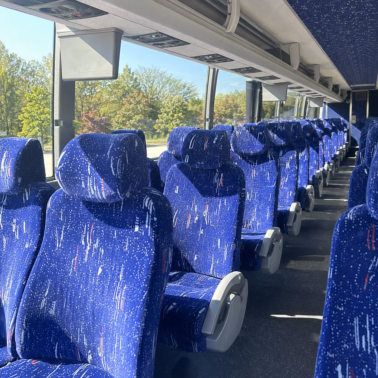 orange airport transportation onboard seating