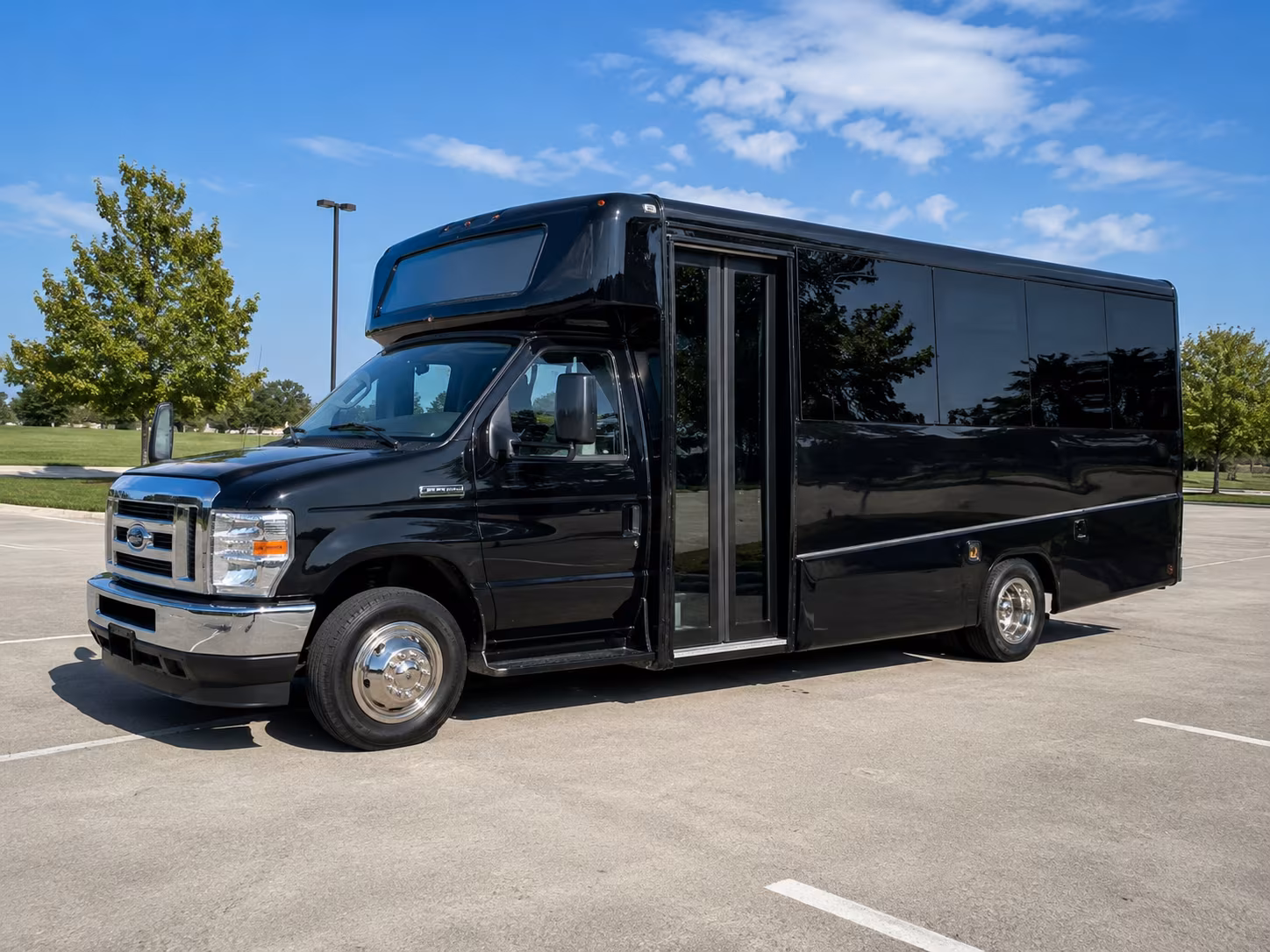 orange prom transportation onboard seating