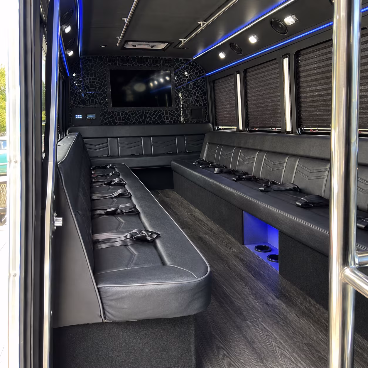 party bus transportation for orange area proms and