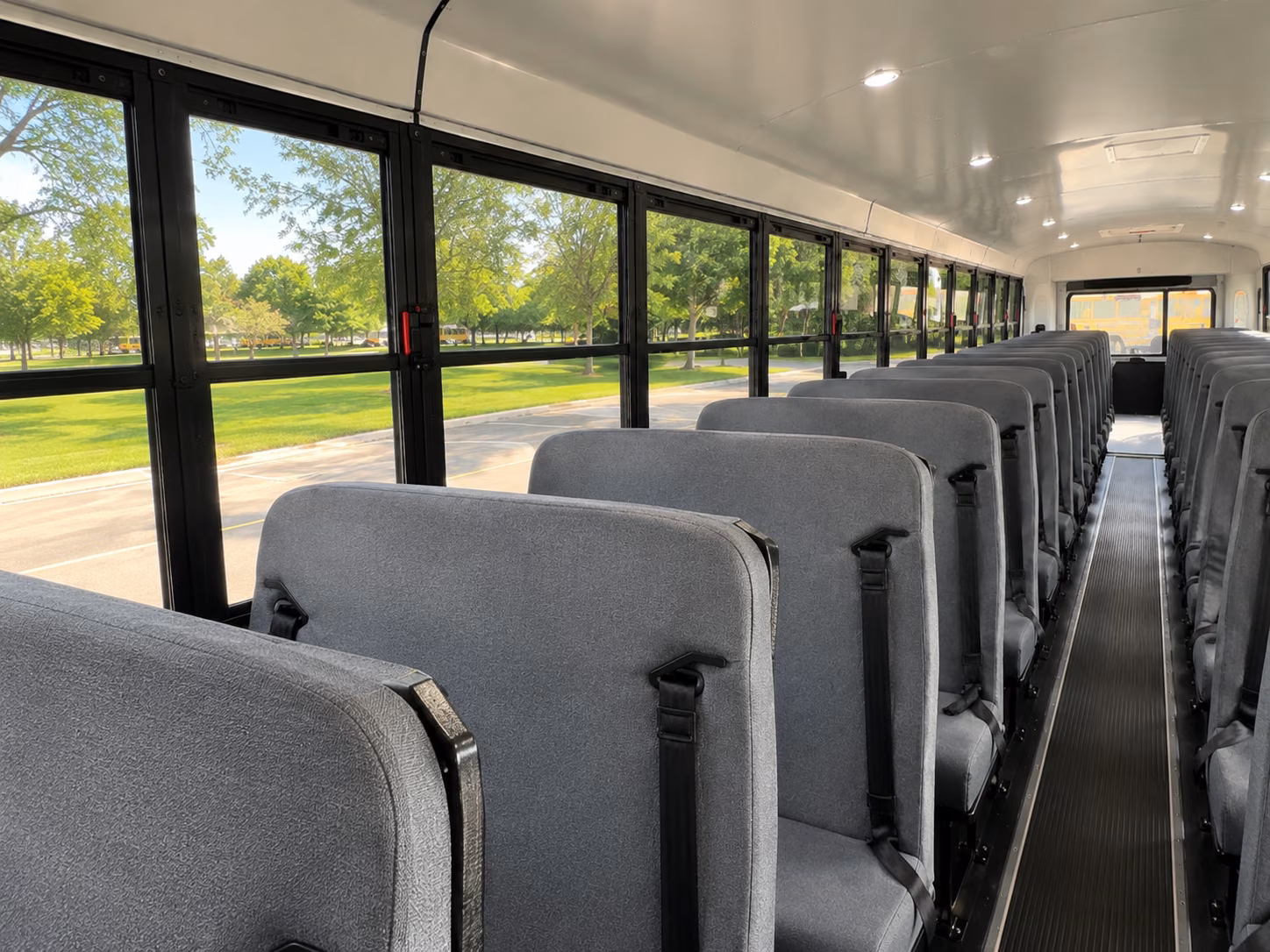 school buses for chapman university and cal state fullerton campus tours