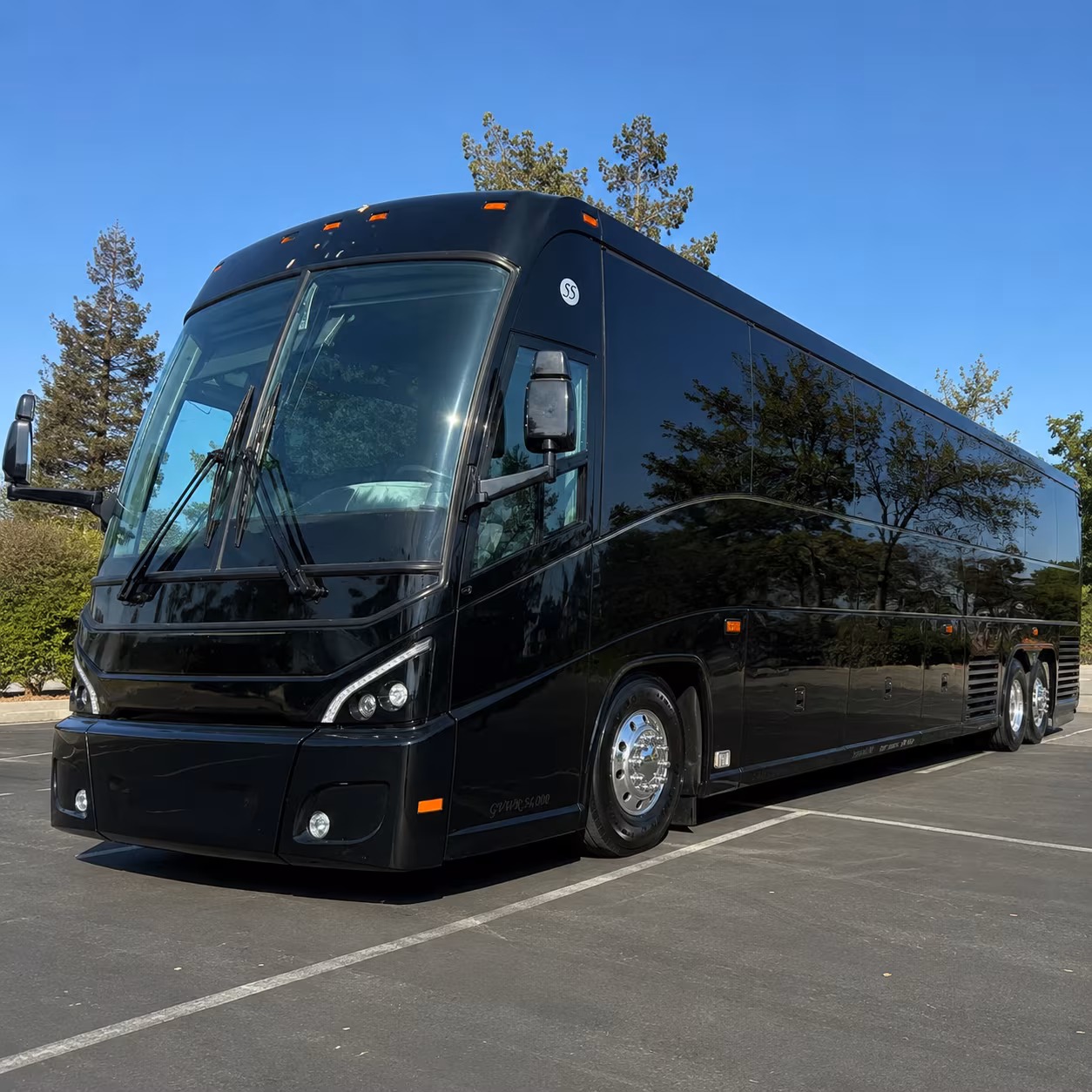 sports teams and group event airport transportation in orange